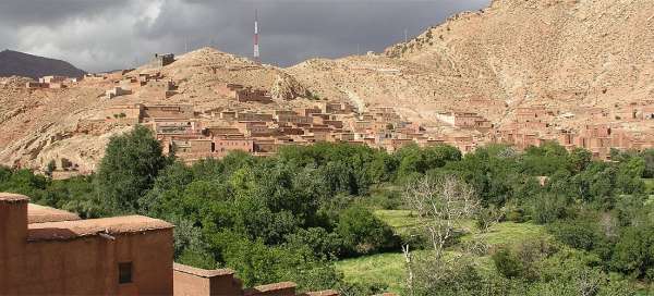 Conduire à la Kasbah Anemiter: Météo et saison