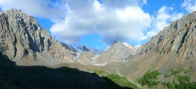 Ascent on Severochuiskii ridge
