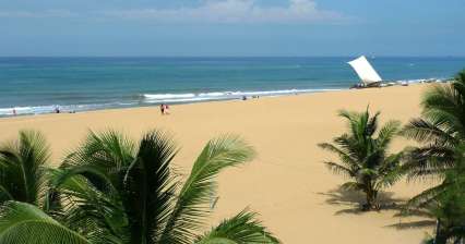 La plage de Negombo