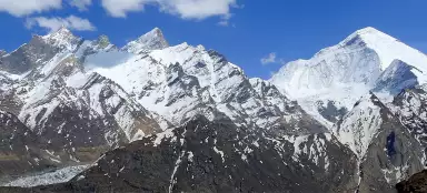 パルカチク・ラへの登り