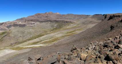 Ascent to Mismi volcano