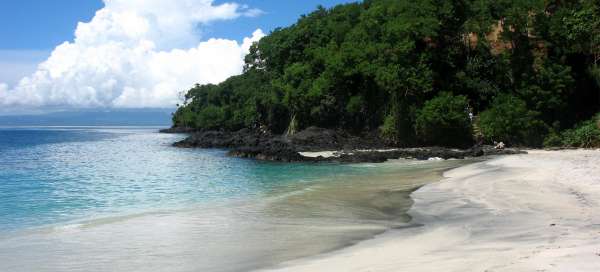 Swimming in Padangbai