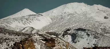 Ascent on Montana Reventada