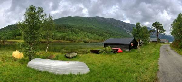 Túra k jezeru Myrdalsvatnet: Počasí a sezóna