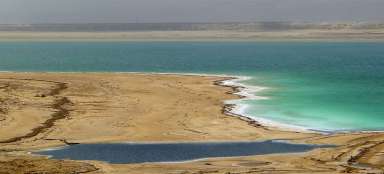 Jízda podél Mrtvého moře