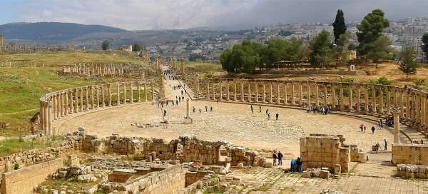 Visit of Jerash (Gerasa): Weather and season