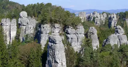 Wandeling Hrubá Skála - Valdštejn