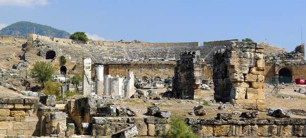 Visit of Hierapolis: Weather and season