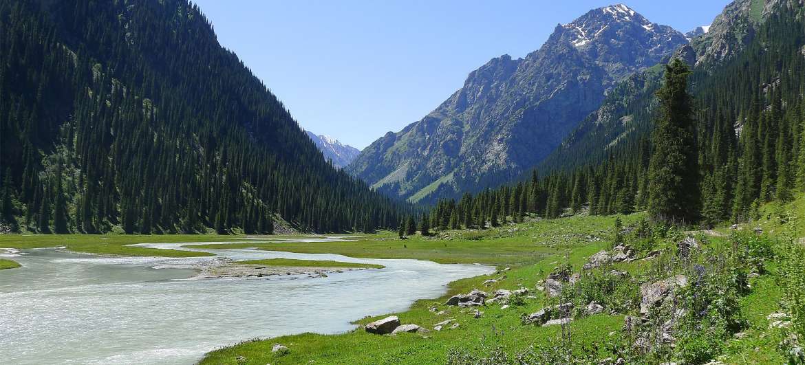 Quirguistão: Turismo de carro