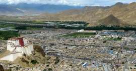 Wandeling over Shigatse