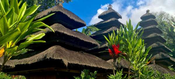 Chrám Pura Luhur Batukaru: Turistika