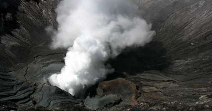 Beklimming naar de Bromo-vulkaan
