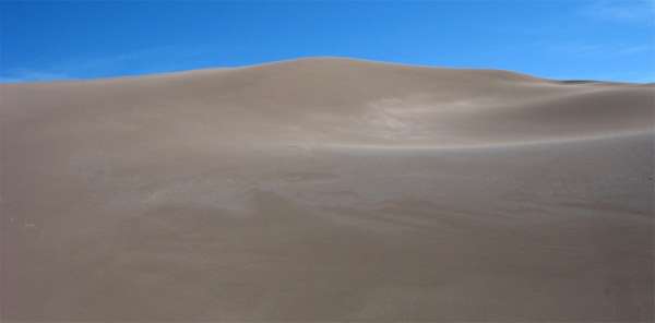 Huge sand dune