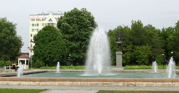 Бишкекские фонтаны