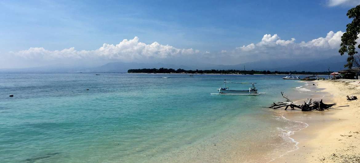 Ostrovy Gili: Pláže a koupání
