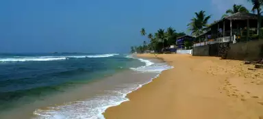 Baignade à Hikkaduwa