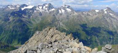 As montanhas turísticas mais altas da Áustria