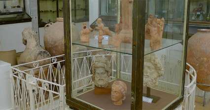 Prohlídka archeologického muzea v Ammanu