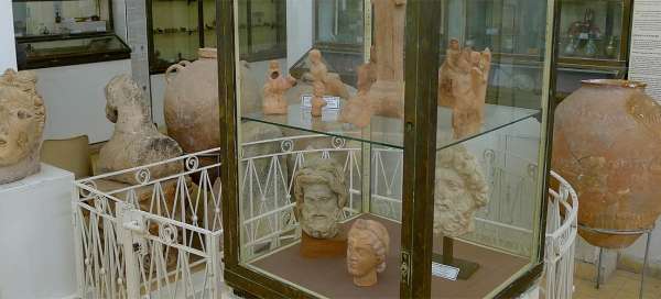 Prehliadka archeologického múzea v Ammanu