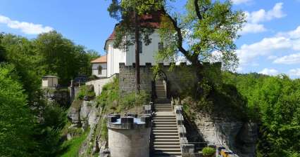 Visite du château de Wallenstein