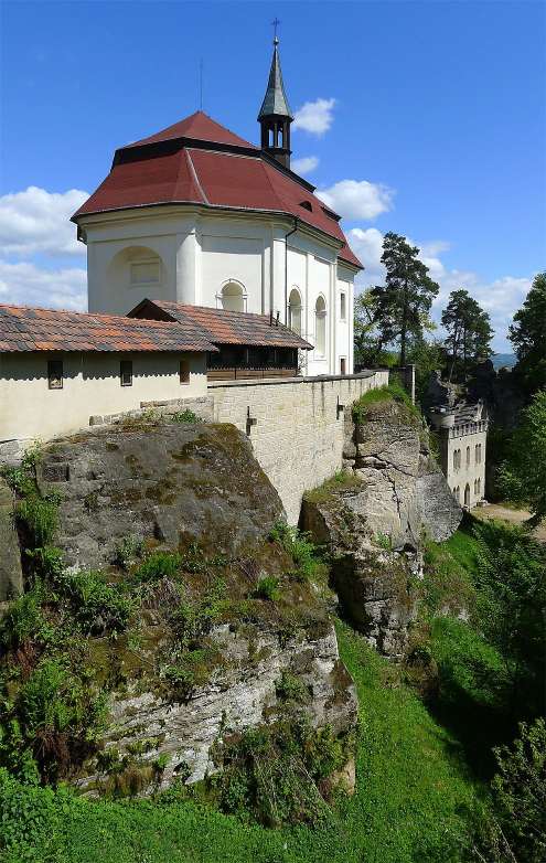 View of the chapel of St. Jan Nepomucký