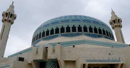 Экскурсия по мечети короля Абдаллы.