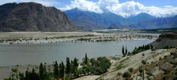 Indus-Fluss: Wetter und Jahreszeit