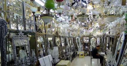 Visit of Bazaar in Kashan
