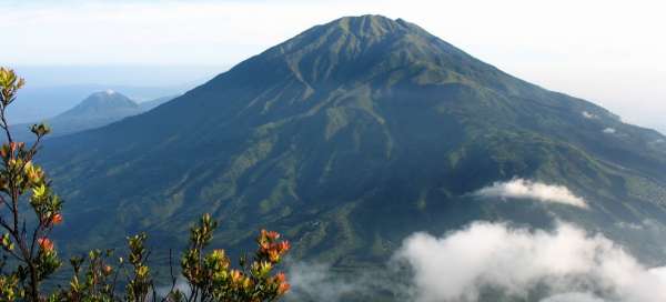 Sopka Merbabu: Počasí a sezóna