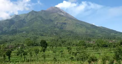 Mount Merapi vulkaan