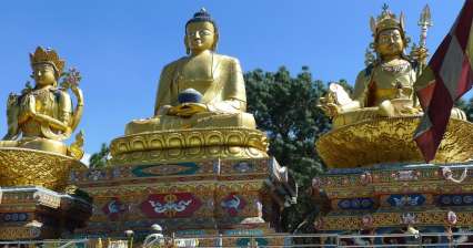 Kora around Swayambhunath