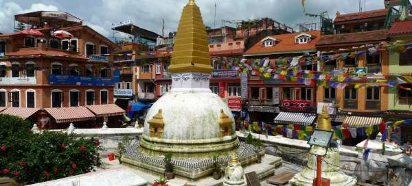 The most beautiful sights in Kathmandu: Weather and season