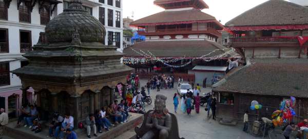 Kathmandus Durbar Square: Unterkünfte
