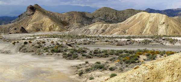 Túra pouští Tabernas: Počasí a sezóna