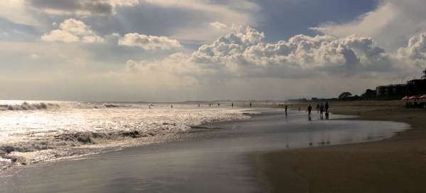 Пляж Семиньяк: Погода и сезон