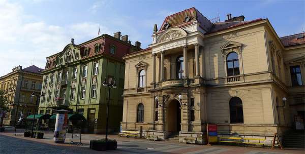 Théâtre Masaryk et Hôtel Prague