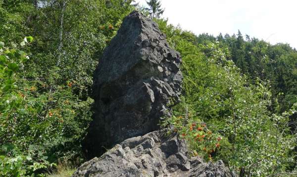La cima di Mouse Rock
