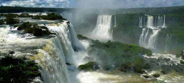 Iguazu Waterfalls: Weather and season