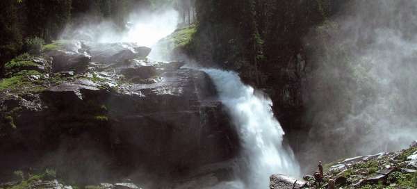 Криммельские водопады: Размещение