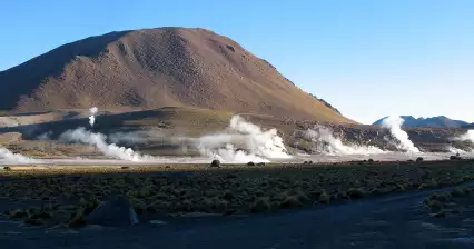 Eine Tour durch den Geysir El Tatio