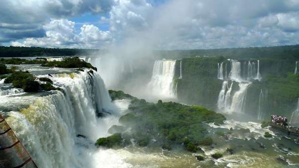 Iguazu dalla passerella superiore