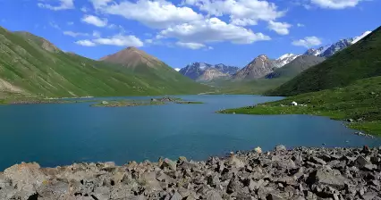 Túra pozdĺž jazera Köl Ukok
