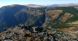 The most important mountains of the Czech Rep