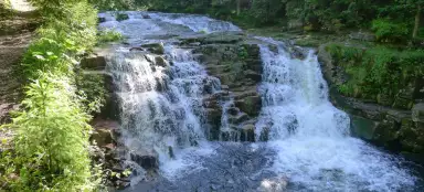 La Grande Cascata dell'Elba Bianca