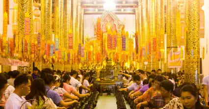 Prehliadka Watu Chedi Luang