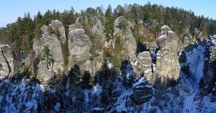 Les rochers de Prachovské