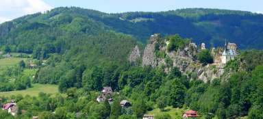 Castillo de roca de Vranov