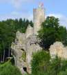 Die Ruine der Burg Frýdštejn