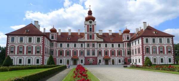 Schloss Mnichovo Hradišt: Wetter und Jahreszeit
