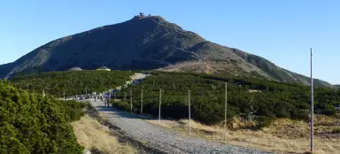 Špindlerovka hike - Giant saddle
